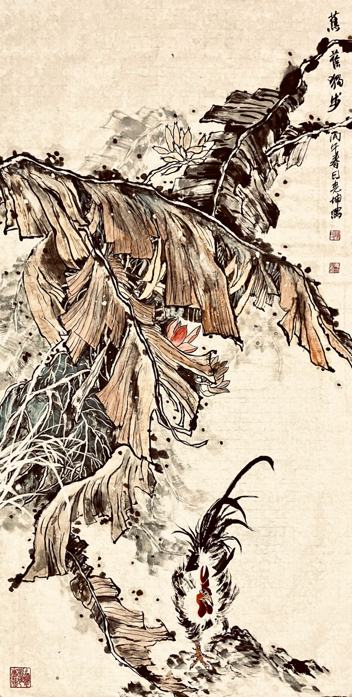 1784252697541607.jpg 陈尧坤作品《蕉䕃独步》.jpg