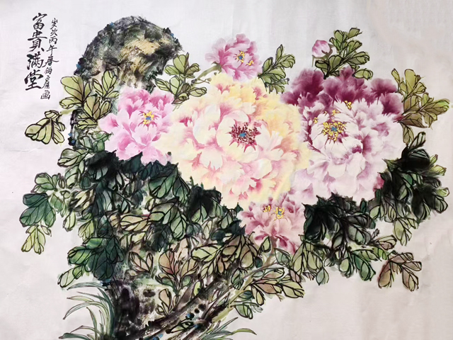 叶俩雇作品《富贵满堂》.jpg