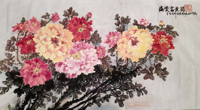 叶俩雇作品《满堂富贵图》.jpg