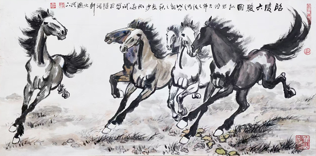尚游作品《昭陵六骏图》.jpg