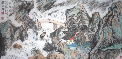 飛珠散玉 飛珠散玉