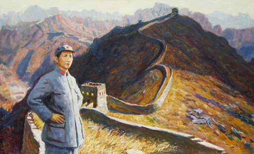 《不到长城非好汉》120cm×200cm