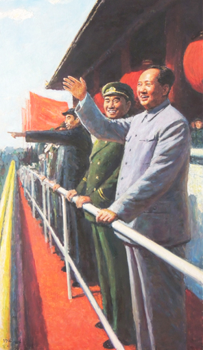 《人民万岁》100cm×170cm