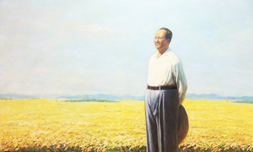 《喜看稻黍千重浪》120cm×200cm