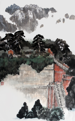 戒台寺一角