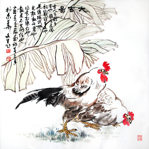 《双吉图》