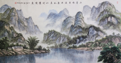 山青水秀没污染 此居心舒体健康