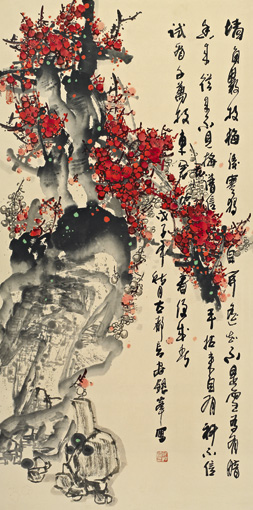 《墙角数枝梅》