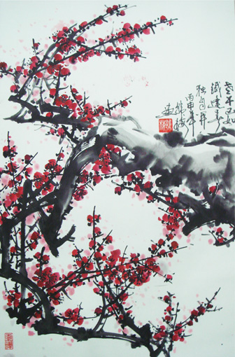 2韩梅作品《老干已如铁》