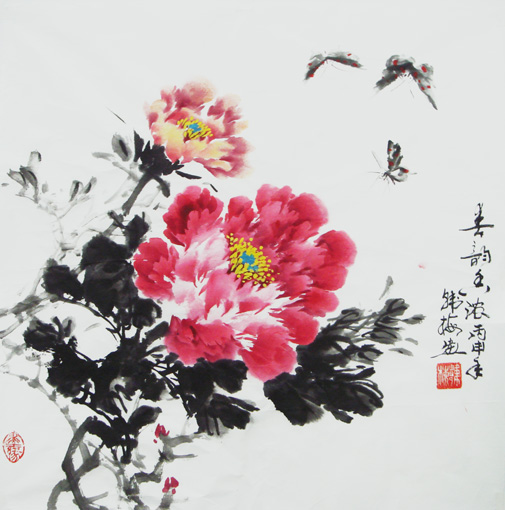 10韩梅作品《春韵香浓》