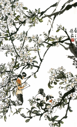 《春之艺》81×50cm