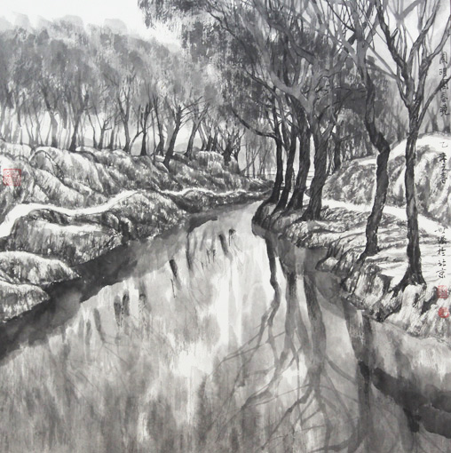 圆明园春晓