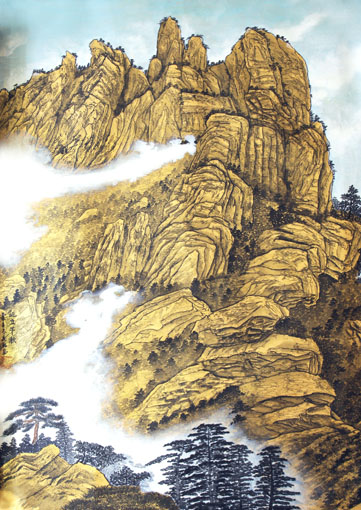 105×80 泰山一角