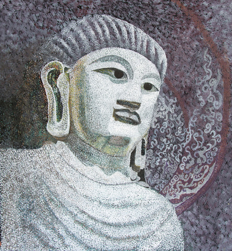 国画2017《航渡》