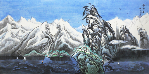 《雪山之春》