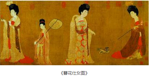 女人艺术融入的书画