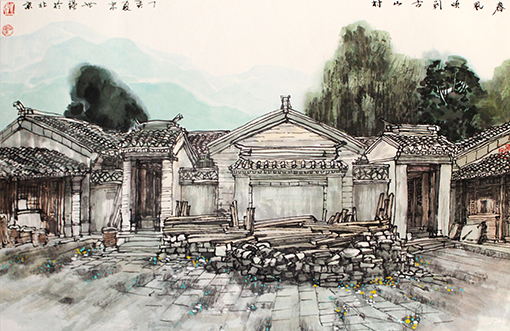 春风吹到古山村