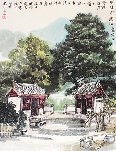 双林寺遗址整修中