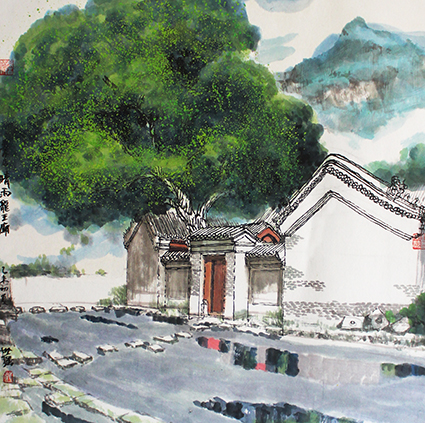 晴雨龙王廟