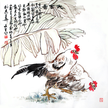 《双吉图》