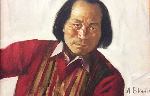 蒋征（由俄罗斯列宾美术学院院士亚历山大·伊维诺奇·贝斯特诺夫画）