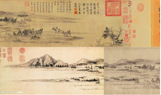 水村图