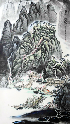 《云梯》180x97cm