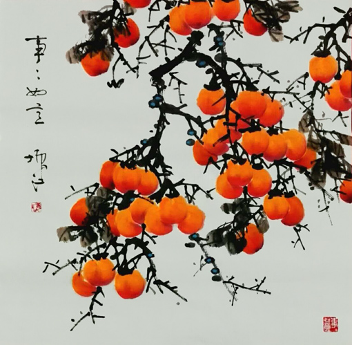 田振江作品2规格：斗方 价位：3000一幅