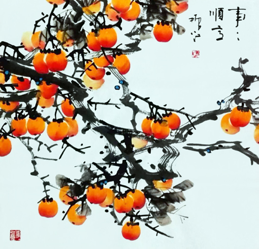 田振江作品3规格：斗方 价位：3000一幅