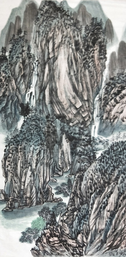 《山水清音》价格：3000元