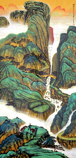 《踏遍青山觅古镇》136x68 《踏遍青山觅古镇》136x68