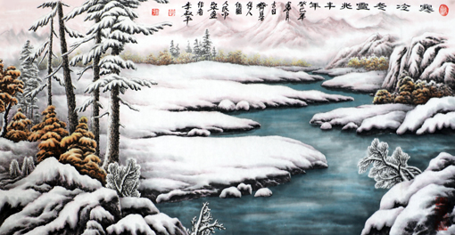 李叔平作品2 尺寸：138cmx70cm 价格：50000元一平尺
